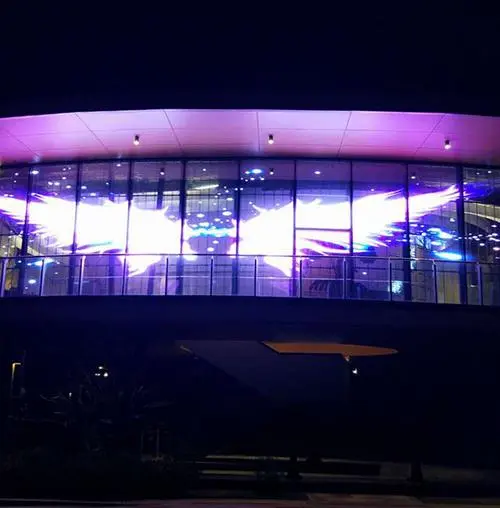 杭州玻璃屏led电子显示屏预算（杭州玻璃屏led显示屏报价）