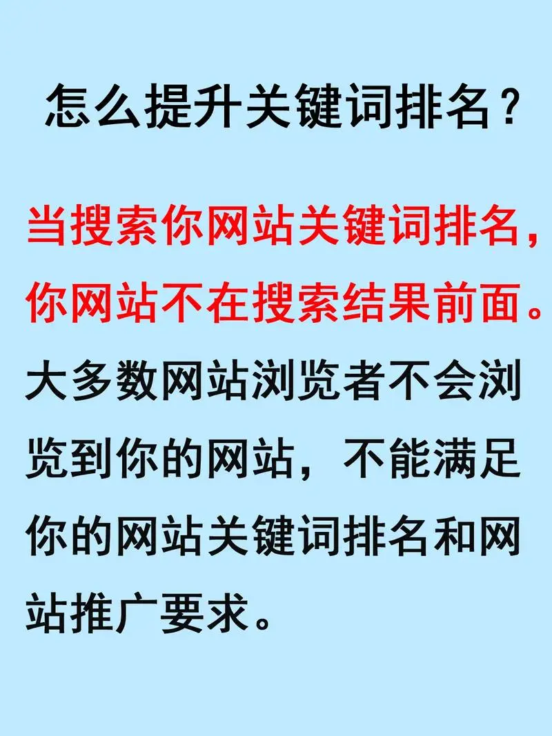 关键词优化排名网站（关键词优化排名网站）