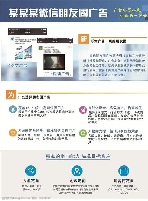 大同微信朋友圈广告企业推标准（微信广告推广方案）