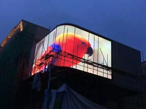高清led广告屏幕墙（高清led广告屏幕墙效果图片）