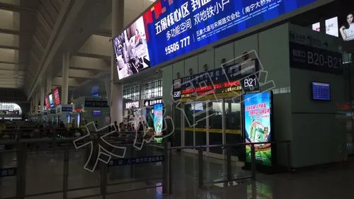 高铁站LED大屏广告投放